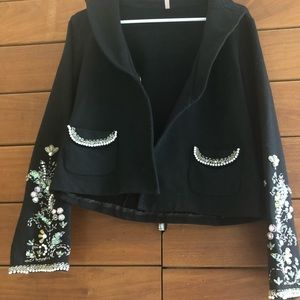 Vintage 90s Beaded Blazer